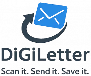 Logo DiGiLetter Scan it. Send it. Save it.